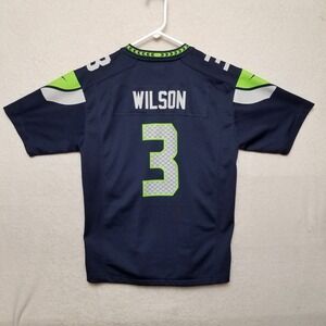 Nike‎ Russell Wilson Seattle Seahawks Jersey Youth Size Large